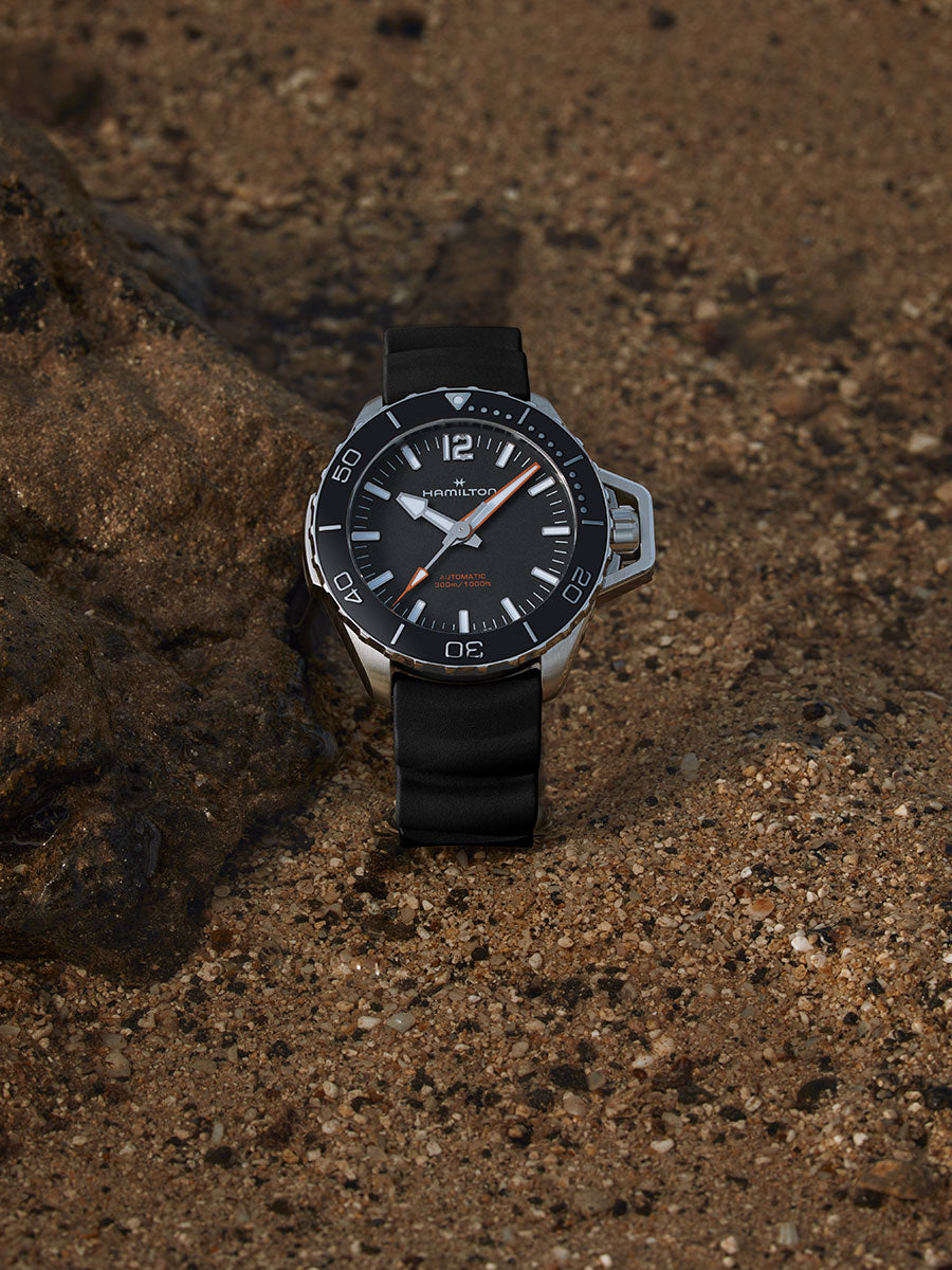 ハミルトン HAMILTON カーキ ネイビー オープンウォーター オート H77455330 腕時計 メンズ 自動巻き KHAKI NAVY OPENWATER AUTO【正規品】【60回分割手数料無料!】