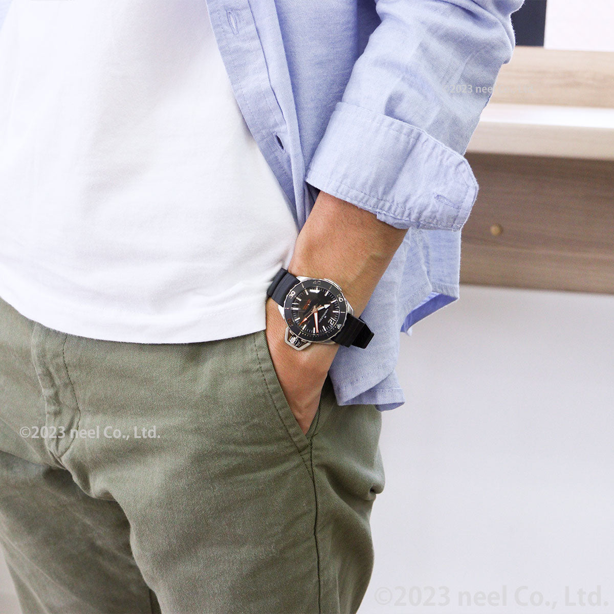 ハミルトン HAMILTON カーキ ネイビー オープンウォーター オート H77455330 腕時計 メンズ 自動巻き KHAKI NAVY OPENWATER AUTO【正規品】【60回分割手数料無料!】