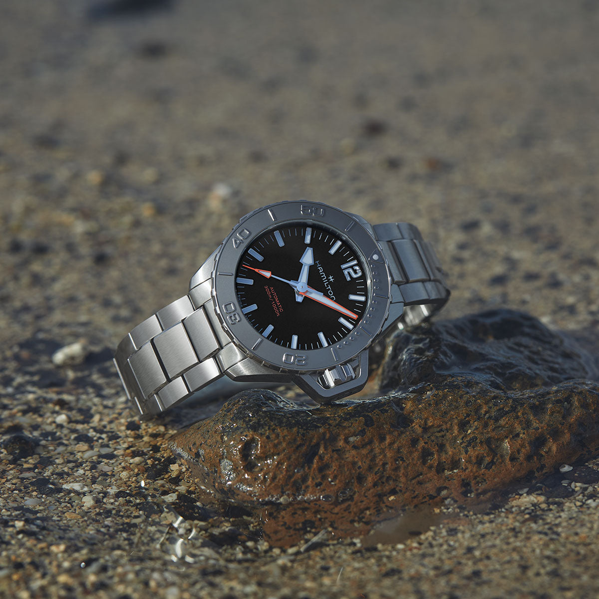 ハミルトン HAMILTON カーキ ネイビー オープンウォーター オート H77485130 腕時計 メンズ 自動巻き KHAKI NAVY OPENWATER AUTO【正規品】【60回分割手数料無料!】