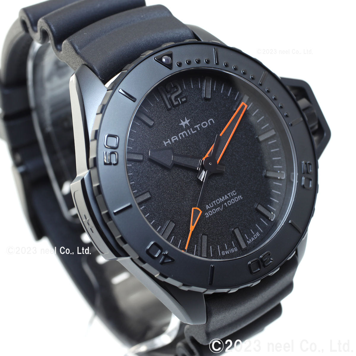 ハミルトン HAMILTON カーキ ネイビー オープンウォーター オート H77845330 腕時計 メンズ 自動巻き KHAKI NAVY OPENWATER AUTO【正規品】【60回分割手数料無料!】