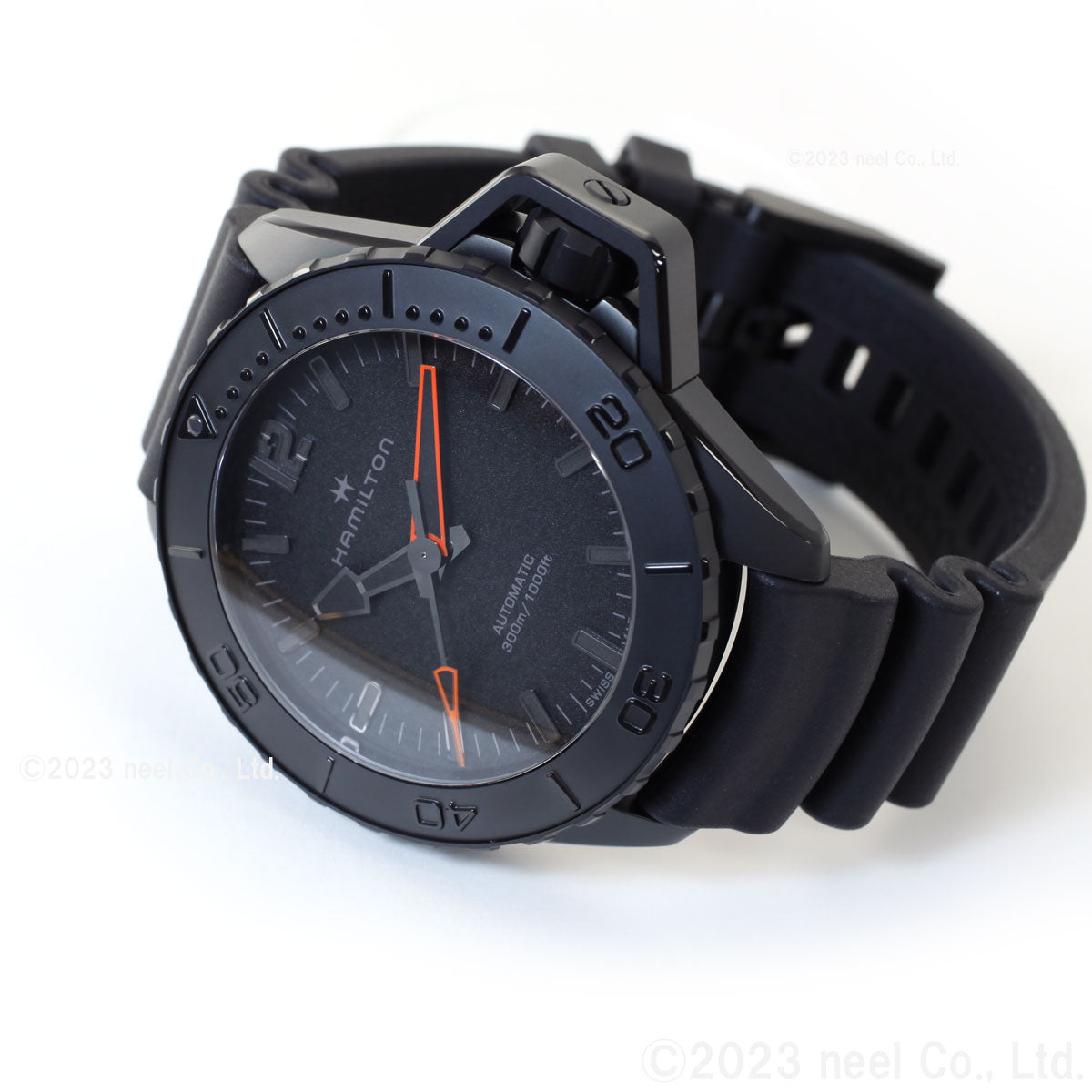 ハミルトン HAMILTON カーキ ネイビー オープンウォーター オート H77845330 腕時計 メンズ 自動巻き KHAKI NAVY OPENWATER AUTO【正規品】【60回分割手数料無料!】