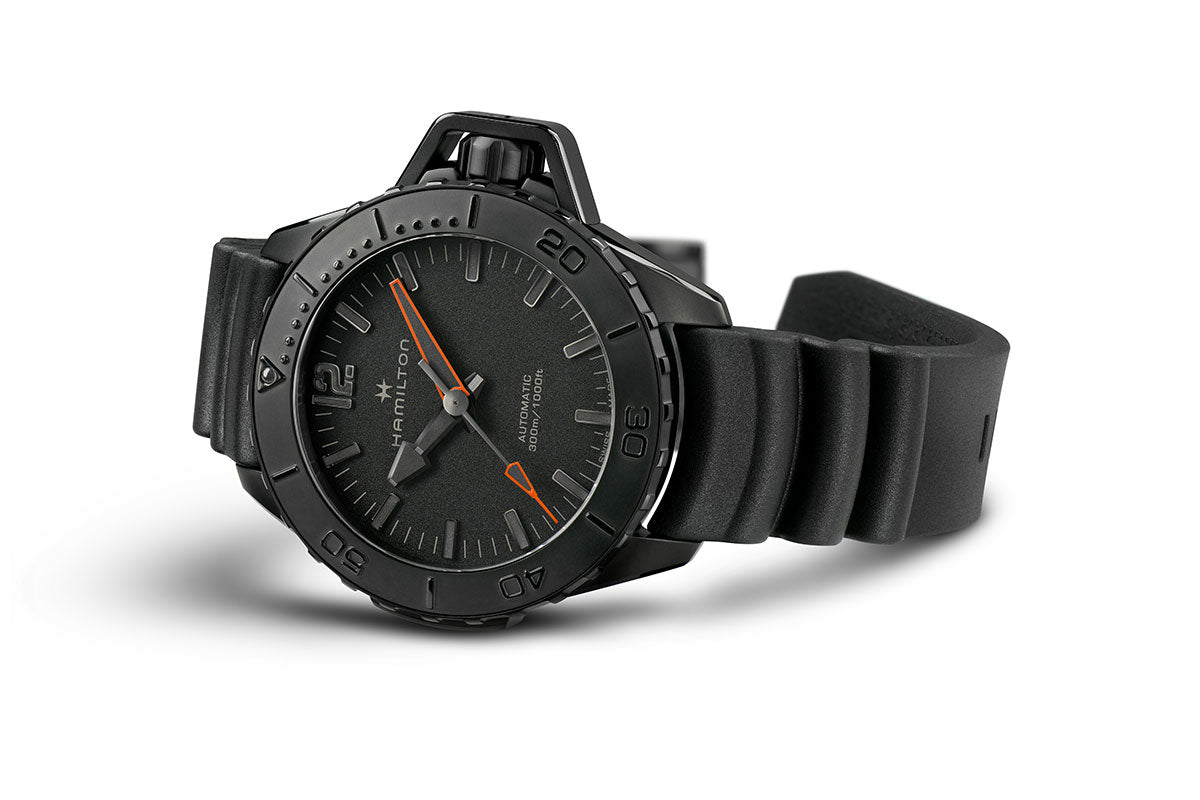 ハミルトン HAMILTON カーキ ネイビー オープンウォーター オート H77845330 腕時計 メンズ 自動巻き KHAKI NAVY OPENWATER AUTO【正規品】【60回分割手数料無料!】