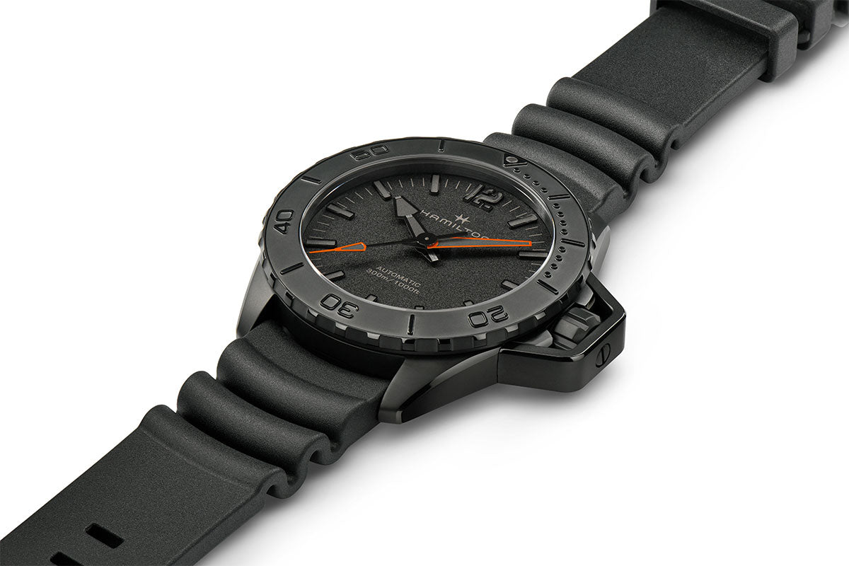 ハミルトン HAMILTON カーキ ネイビー オープンウォーター オート H77845330 腕時計 メンズ 自動巻き KHAKI NAVY OPENWATER AUTO【正規品】【60回分割手数料無料!】