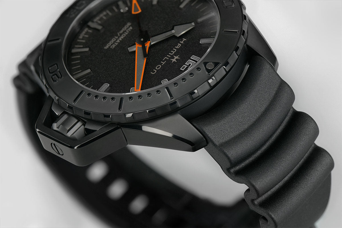 ハミルトン HAMILTON カーキ ネイビー オープンウォーター オート H77845330 腕時計 メンズ 自動巻き KHAKI NAVY OPENWATER AUTO【正規品】【60回分割手数料無料!】