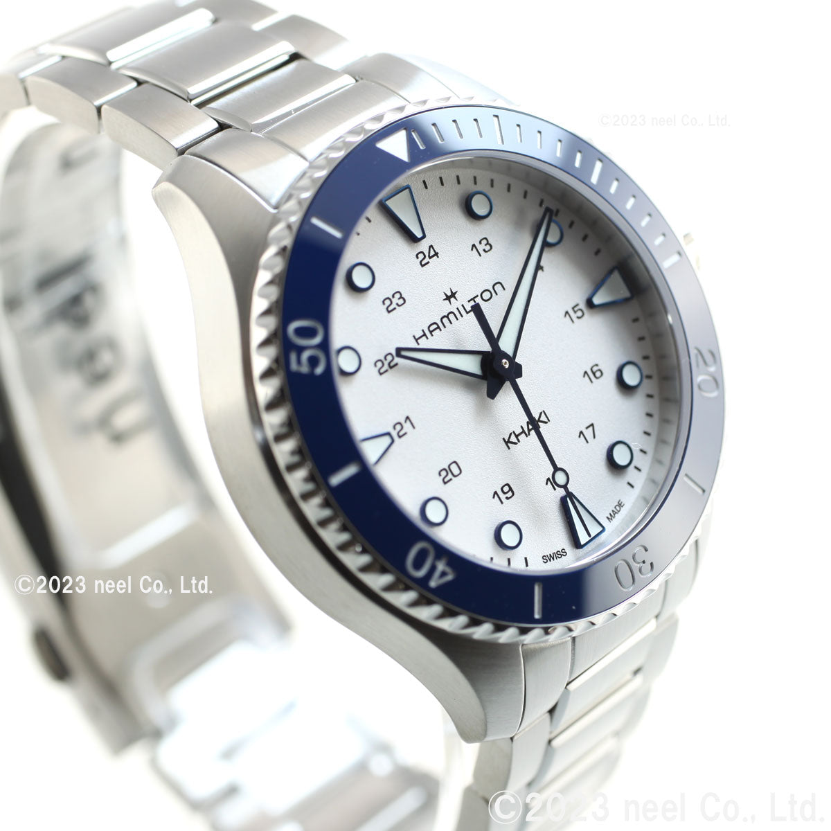 ハミルトン HAMILTON カーキ ネイビー スキューバ クォーツ H82231150 腕時計 メンズ レディース KHAKI NAVY SCUBA QUARTZ【正規品】【60回分割手数料無料!】