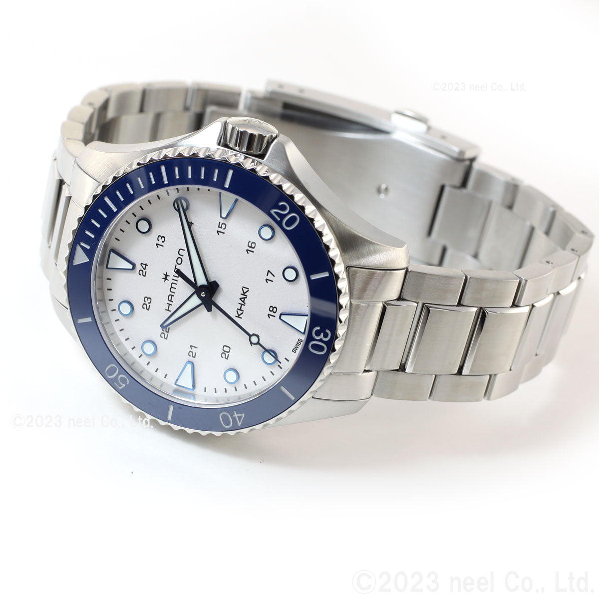ハミルトン HAMILTON カーキ ネイビー スキューバ クォーツ H82231150 腕時計 メンズ レディース KHAKI NAVY SCUBA QUARTZ【正規品】【60回分割手数料無料!】