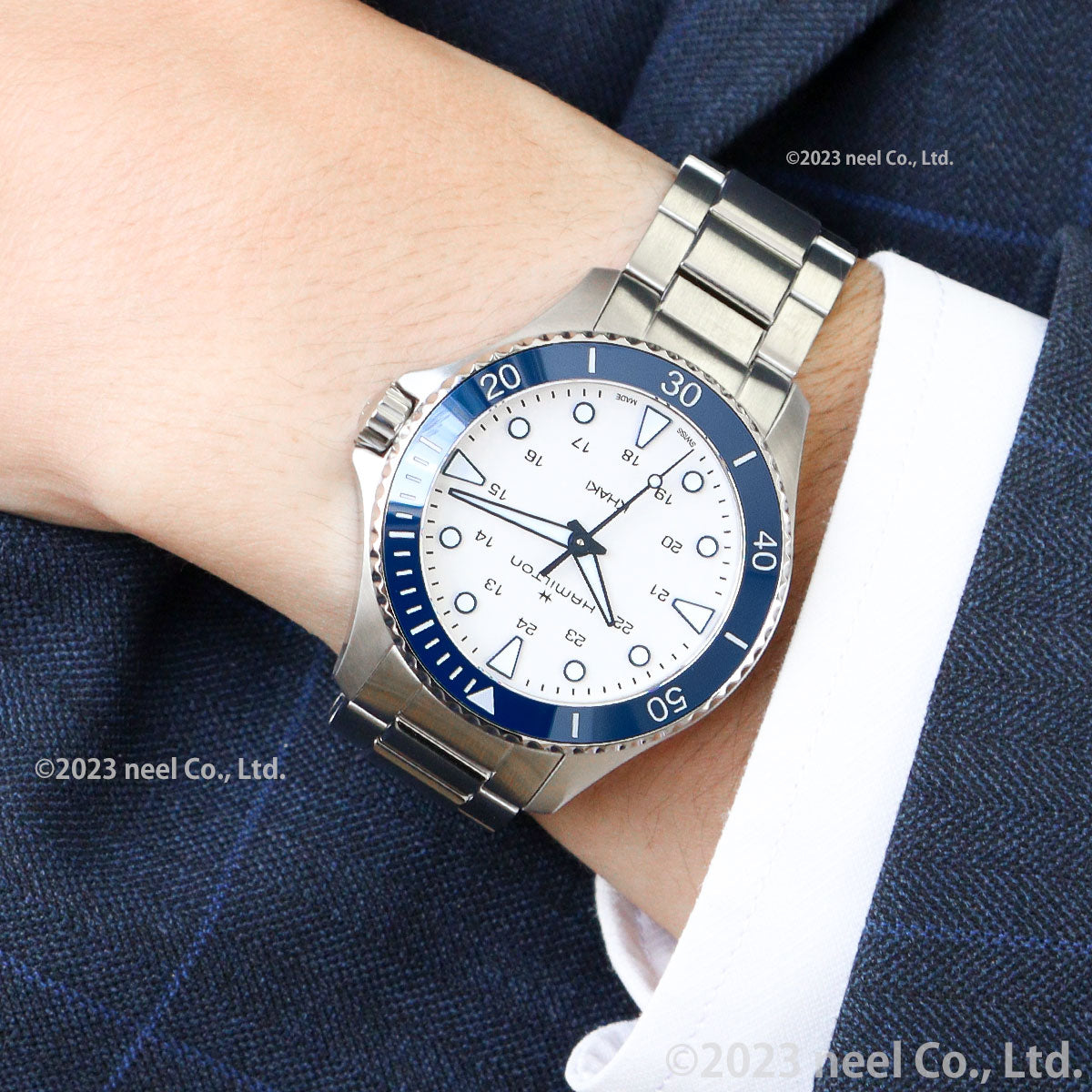 ハミルトン HAMILTON カーキ ネイビー スキューバ クォーツ H82231150 腕時計 メンズ レディース KHAKI NAVY SCUBA QUARTZ【正規品】【60回分割手数料無料!】
