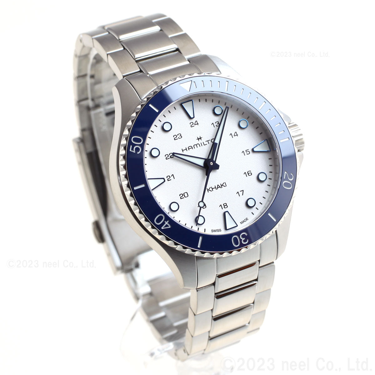 ハミルトン HAMILTON カーキ ネイビー スキューバ クォーツ H82231150 腕時計 メンズ レディース KHAKI NAVY SCUBA QUARTZ【正規品】【60回分割手数料無料!】