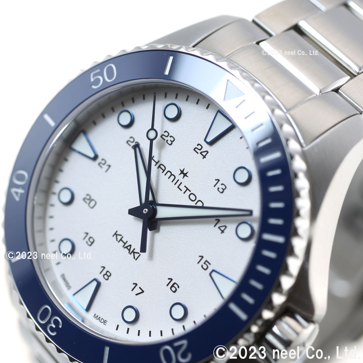 ハミルトン HAMILTON カーキ ネイビー スキューバ クォーツ H82231150 腕時計 メンズ レディース KHAKI NAVY SCUBA QUARTZ【正規品】【60回分割手数料無料!】