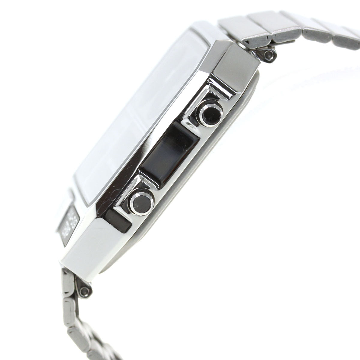 シチズン アナデジテンプ CITIZEN ANA-DIGI TEMP 復刻モデル 腕時計 メンズ レディース シルバー JG2101-78E