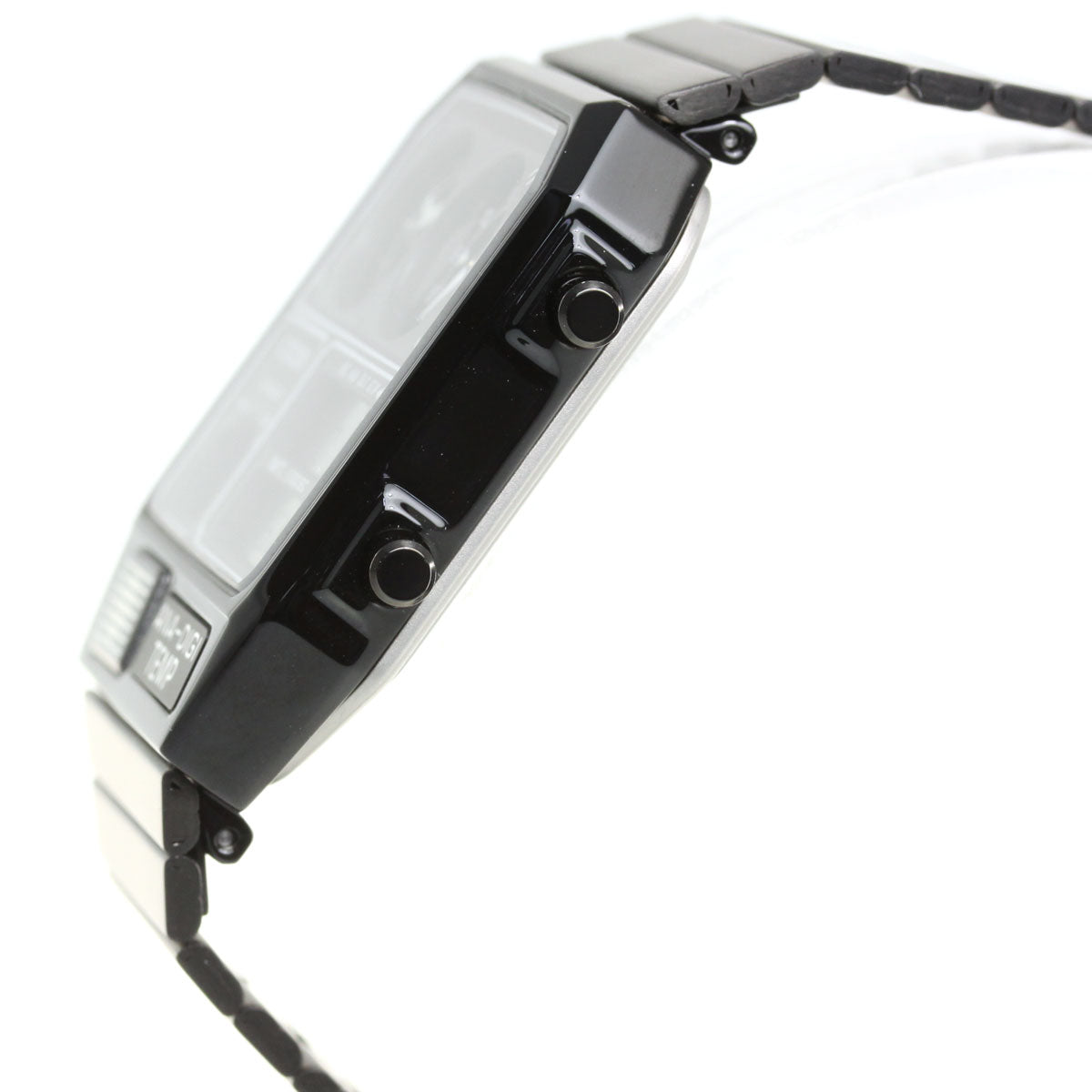 シチズン アナデジテンプ CITIZEN ANA-DIGI TEMP 復刻モデル 腕時計 メンズ レディース ブラック JG2105-93E