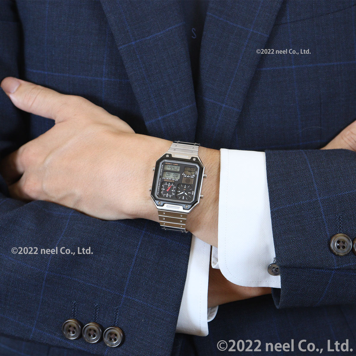 シチズン レコードレーベル RECORD LABEL JG2126-69E サーモセンサー 特定店取扱いモデル 腕時計 メンズ レディース CITIZEN THERMO SENSOR ブラック