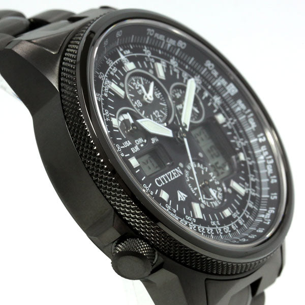 シチズン プロマスター CITIZEN PROMASTER エコドライブ ソーラー 電波時計 腕時計 メンズ クロノグラフ アナデジ JY8025-59E【シチズン プロマスター】【正規品】【送料無料】