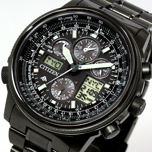 シチズン プロマスター CITIZEN PROMASTER エコドライブ ソーラー 電波時計 腕時計 メンズ クロノグラフ アナデジ JY8025-59E【シチズン プロマスター】【正規品】【送料無料】