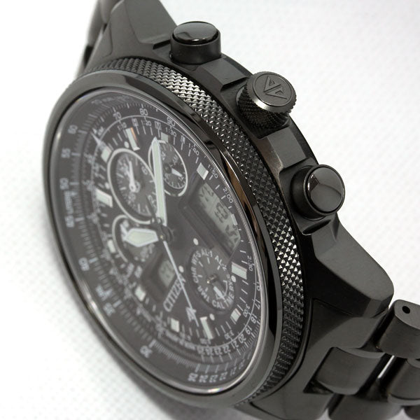 シチズン プロマスター CITIZEN PROMASTER エコドライブ ソーラー 電波時計 腕時計 メンズ クロノグラフ アナデジ JY8025-59E【シチズン プロマスター】【正規品】【送料無料】
