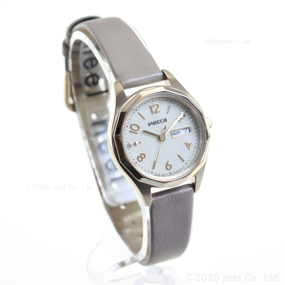 シチズン ウィッカ CITIZEN wicca ソーラーテック 腕時計 レディース デイ&デイト KH3-525-90