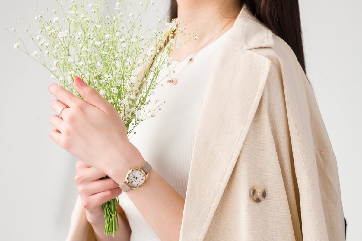 シチズン ウィッカ CITIZEN wicca ソーラーテック 腕時計 レディース デイ&デイト KH3-525-90