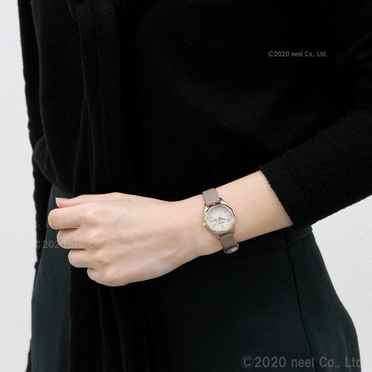 シチズン ウィッカ CITIZEN wicca ソーラーテック 腕時計 レディース デイ&デイト KH3-525-90