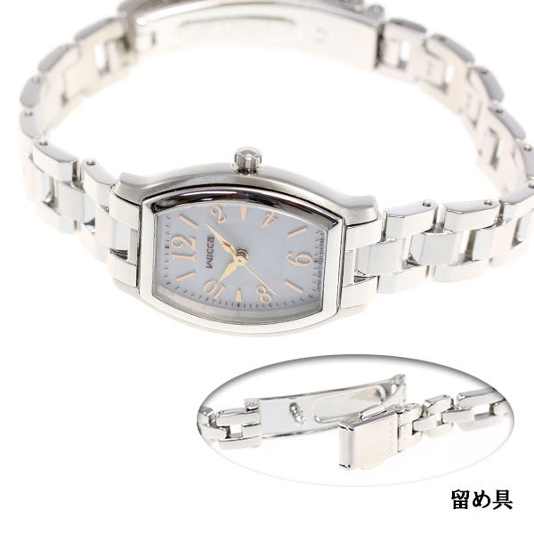 シチズン ウィッカ CITIZEN wicca エコドライブ ソーラー 腕時計 レディース スタンダード/トノー KH8-713-11【シチズン ウィッカ】【正規品】【送料無料】