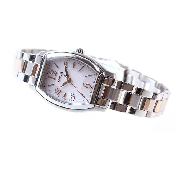 シチズン ウィッカ CITIZEN wicca ソーラー エコドライブ 腕時計 レディース ソーラーテック スタンダード トノー KH8-730-93