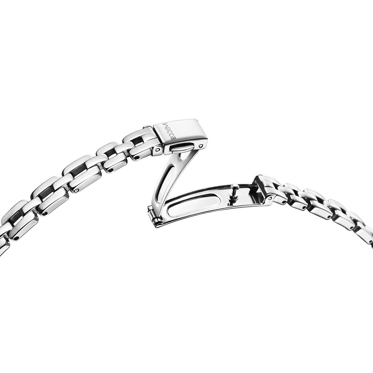 シチズン ウィッカ CITIZEN wicca ソーラーテック 電波時計 ブレスライン 腕時計 レディース KL0-511-11