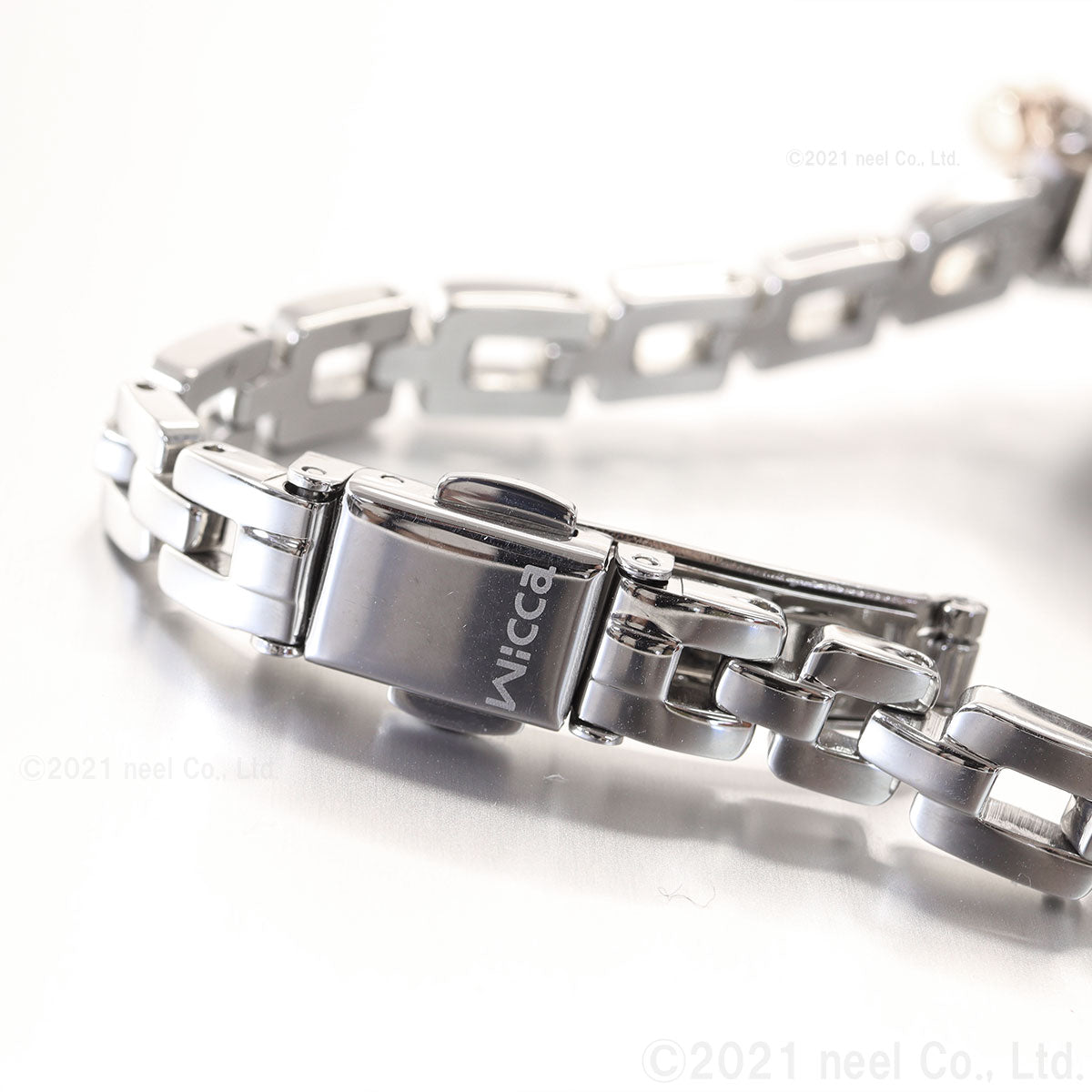 シチズン ウィッカ CITIZEN wicca ソーラーテック 電波時計 ブレスライン 腕時計 レディース KL0-511-11