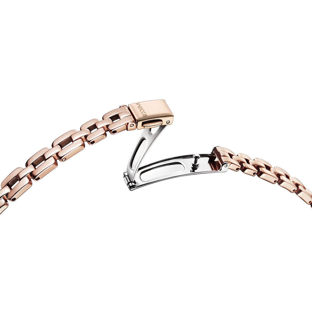 シチズン ウィッカ CITIZEN wicca ソーラーテック 電波時計 ブレスライン 腕時計 レディース KL0-561-17