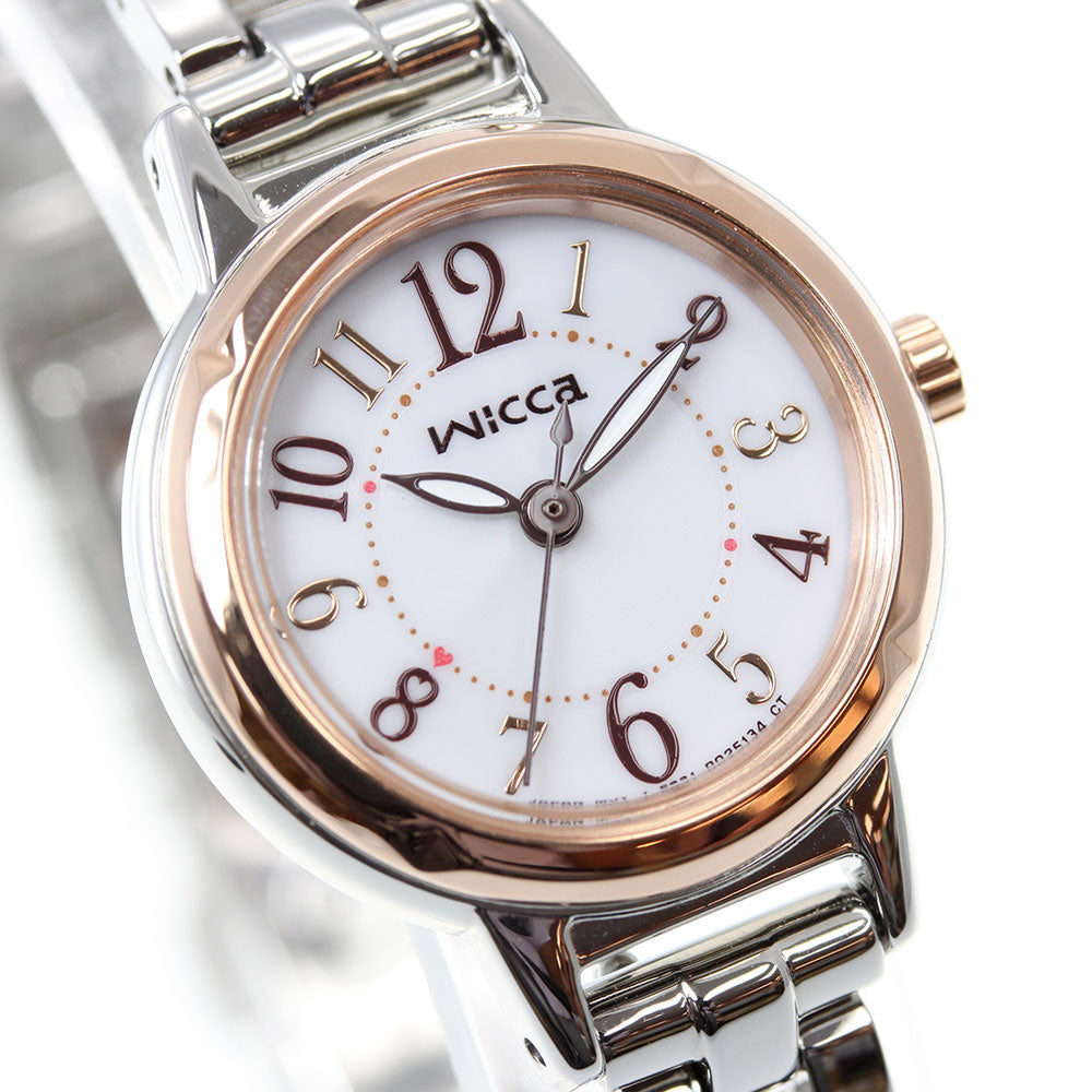 シチズン ウィッカ CITIZEN wicca ソーラーテック 腕時計 レディース KP3-619-11