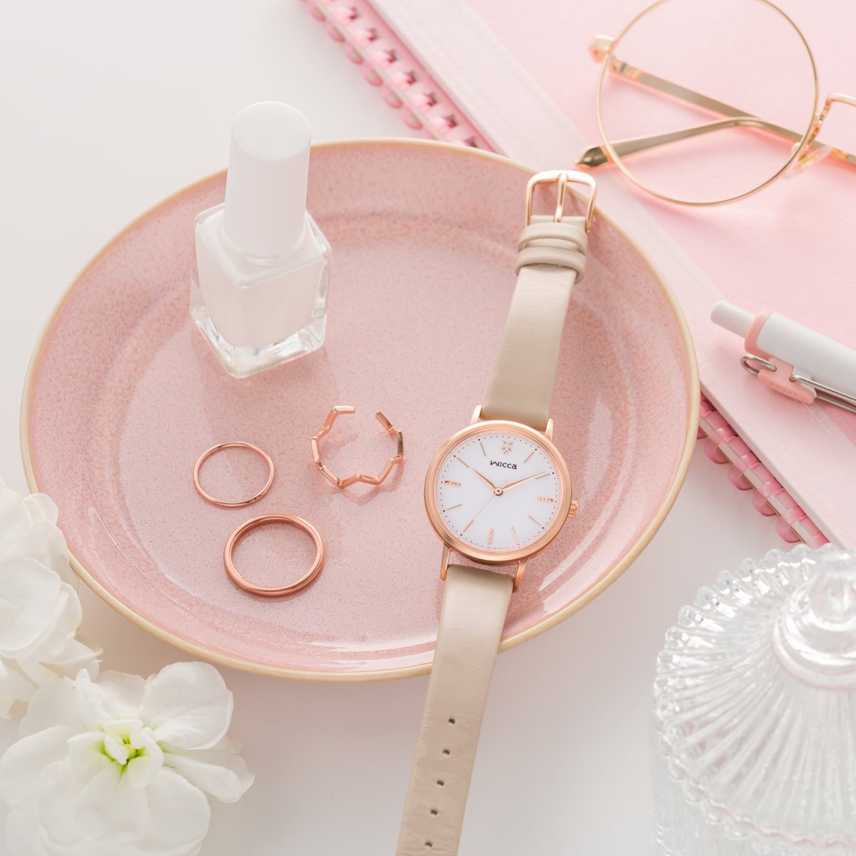 シチズン ウィッカ CITIZEN wicca ソーラーテック 腕時計 レディース KP5-166-10