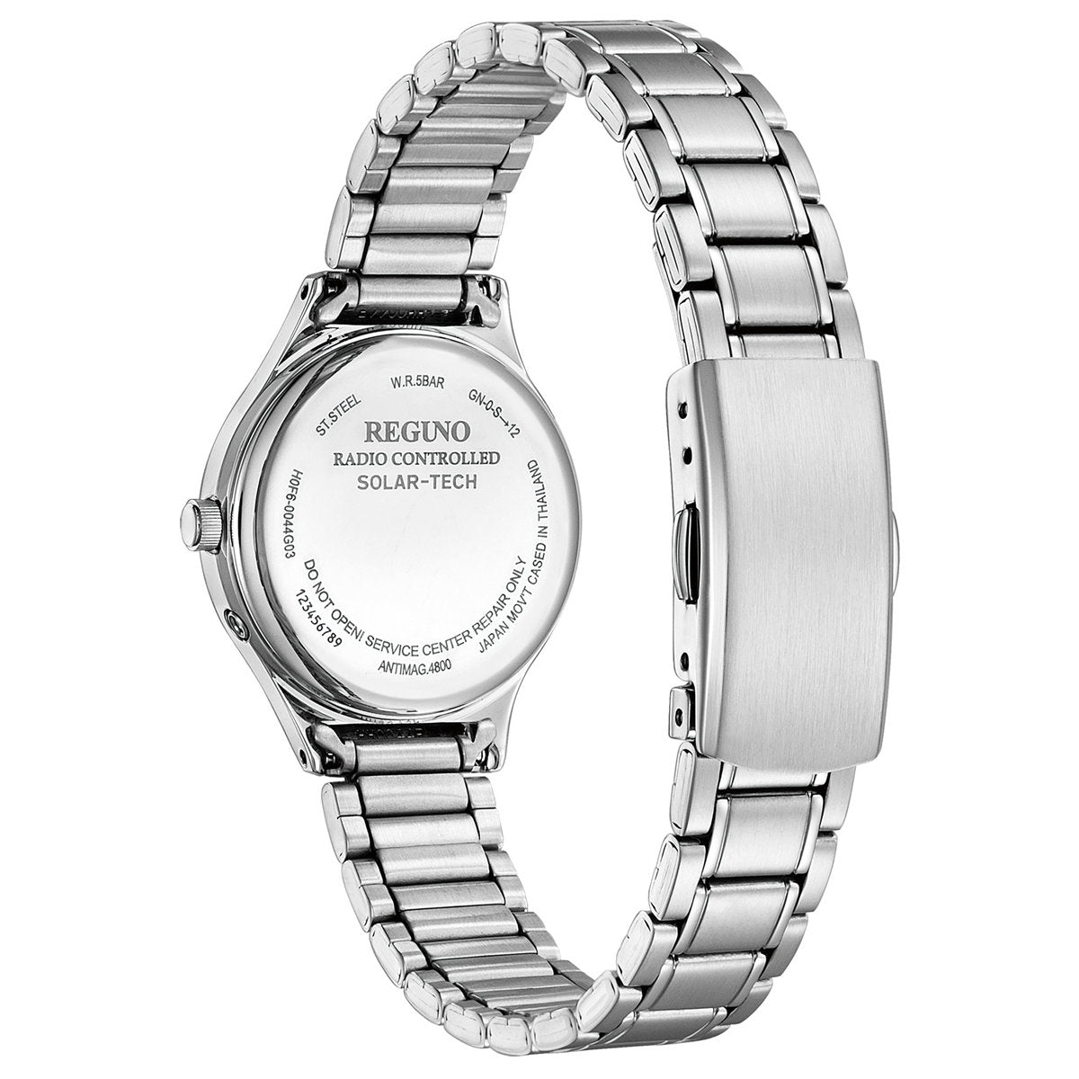 シチズン レグノ CITIZEN REGUNO ソーラーテック 電波時計 腕時計 レディース スタンダード KS1-210-21