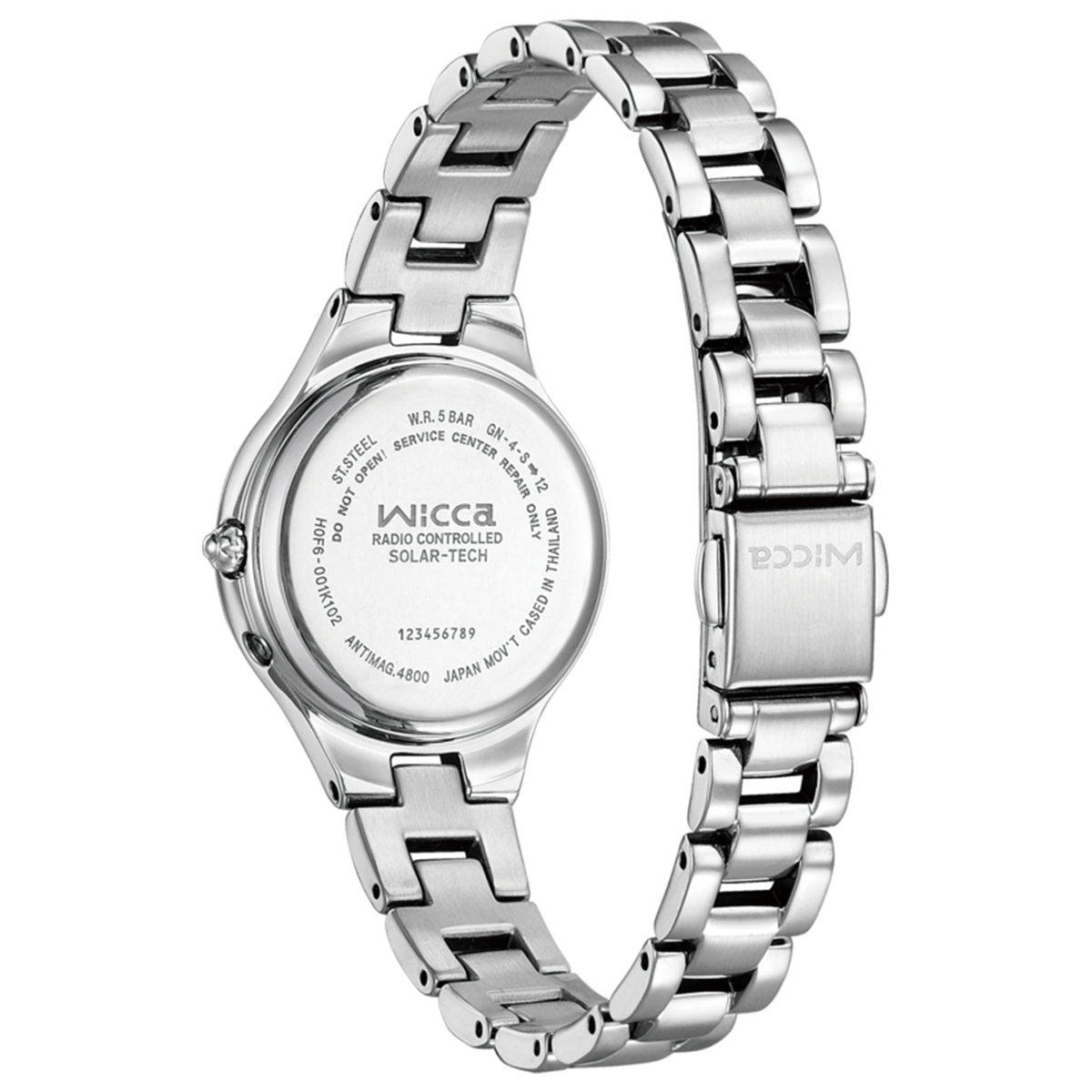 シチズン ウィッカ CITIZEN wicca ソーラーテック 電波時計 腕時計 レディース サブマスコミモデル KS1-813-91 甘酸っぱい ストロベリームース イメージ