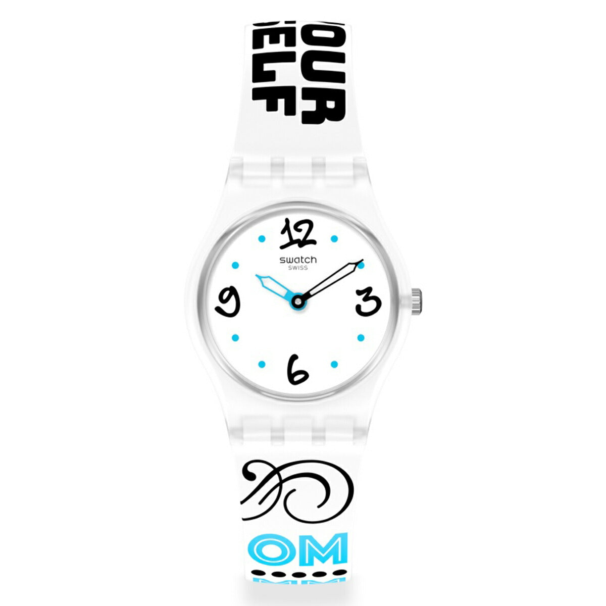 swatch スウォッチ 腕時計 メンズ レディース オリジナルズ レディー #ブルーフェザー Originals Lady #BLUEFEATHER LW171