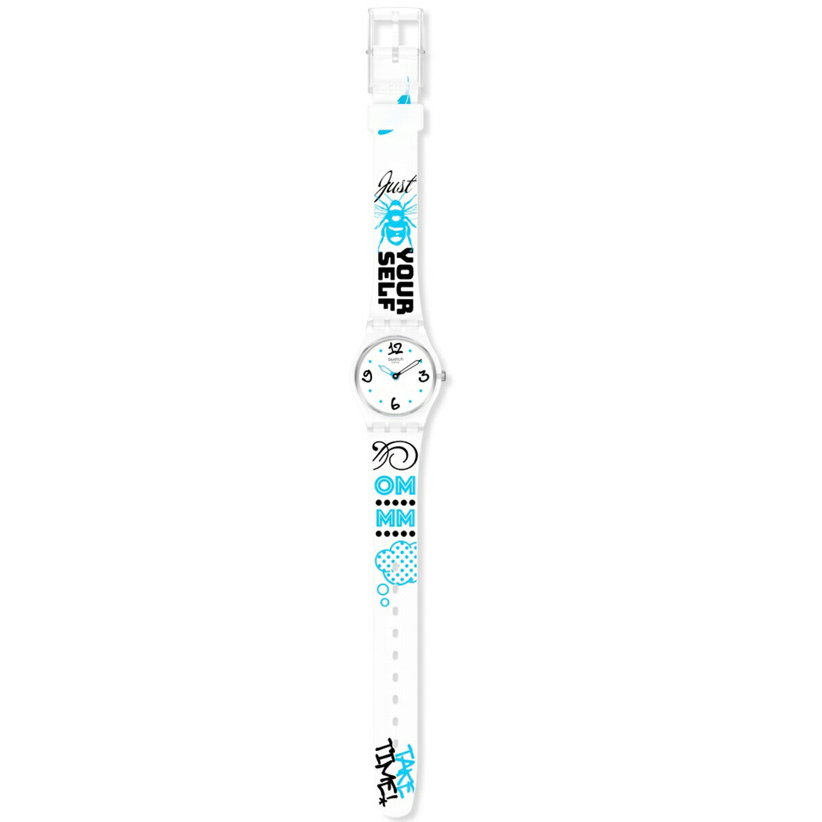 swatch スウォッチ 腕時計 メンズ レディース オリジナルズ レディー #ブルーフェザー Originals Lady #BLUEFEATHER LW171