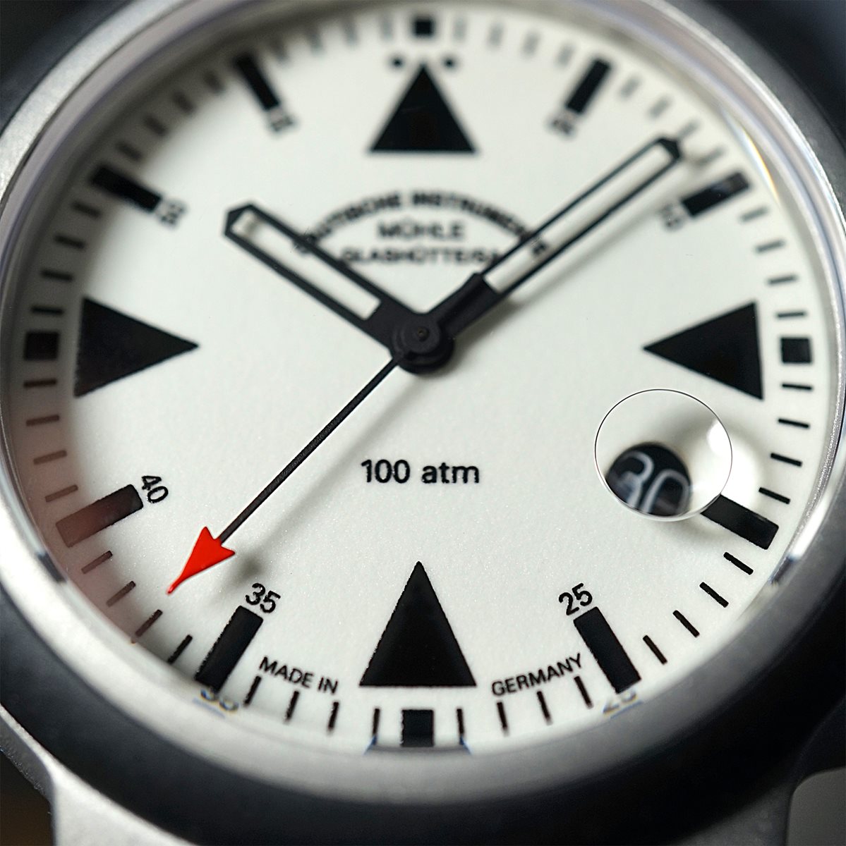 ミューレ・グラスヒュッテ Muhle Glashutte S.A.R. Rescue-Timer LUMEN レスキュー・タイマー 42mm 自動巻き メンズ 腕時計 M1-41-08-CB ドイツ製【正規品】【60回分割手数料無料!】