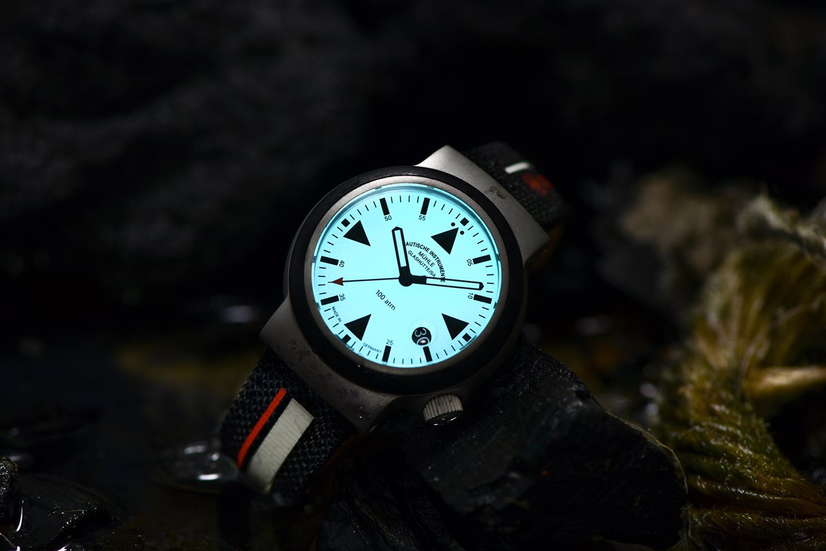 ミューレ・グラスヒュッテ Muhle Glashutte S.A.R. Rescue-Timer LUMEN レスキュー・タイマー 42mm 自動巻き メンズ 腕時計 M1-41-08-CB ドイツ製【正規品】【60回分割手数料無料!】