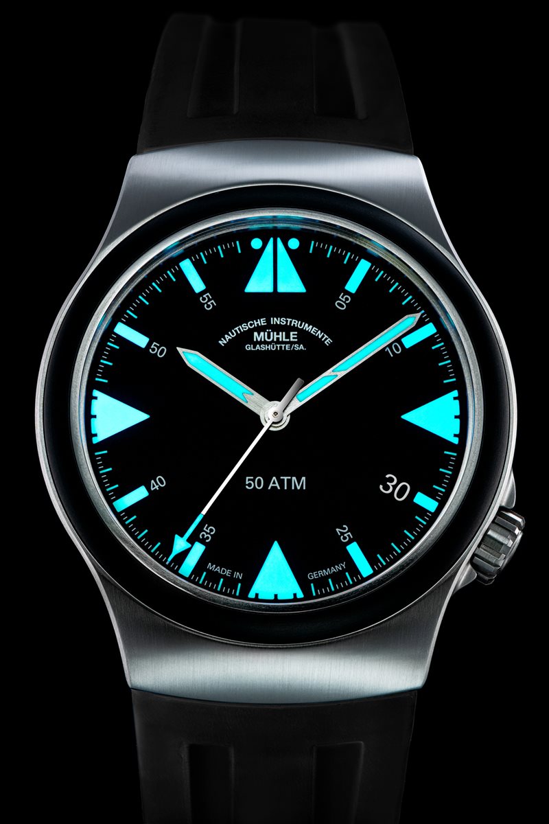 ミューレ・グラスヒュッテ Muhle Glashutte S.A.R. Mission-Timer Titan ミッション・タイマー 43mm 自動巻き メンズ 腕時計 M1-51-03-KB ドイツ製【正規品】【60回分割手数料無料!】