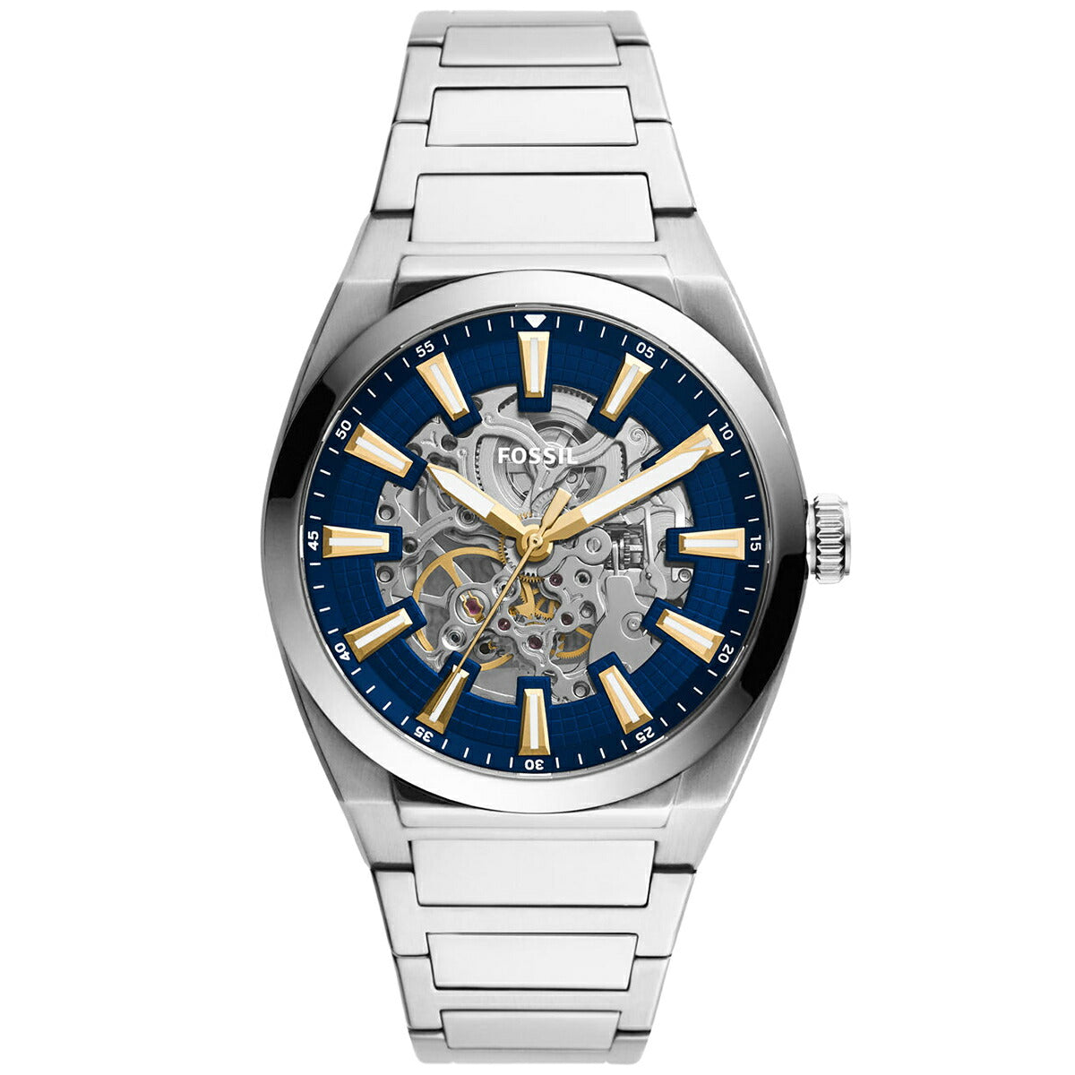 フォッシル FOSSIL 腕時計 メンズ EVERETT エバレット ME3220 自動巻き オートマティック ステンレス