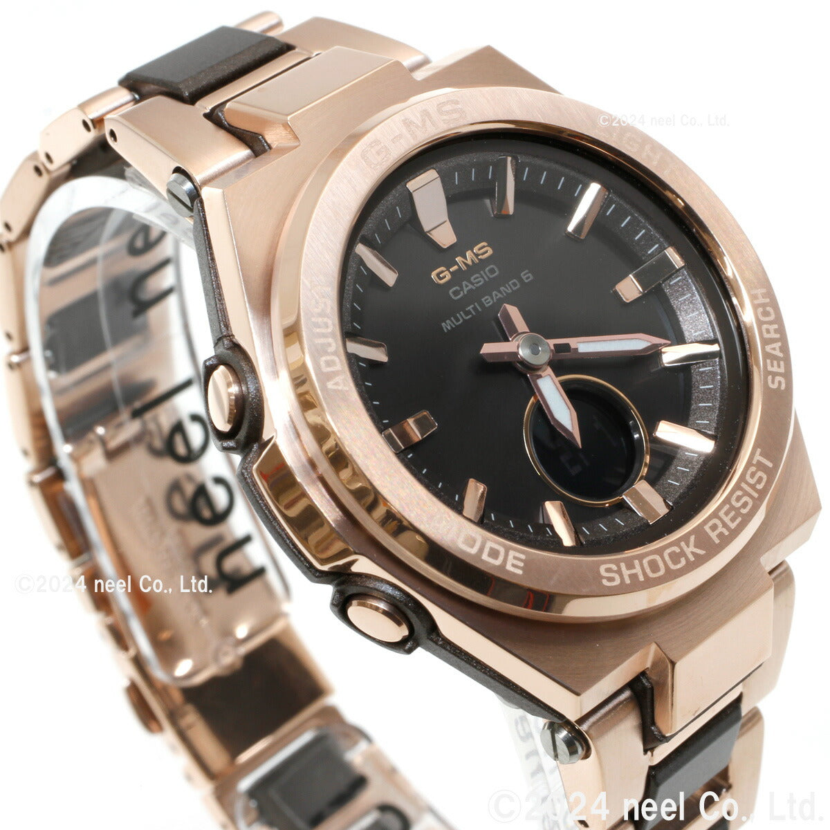 BABY-G カシオ ベビーG レディース G-MS 電波 ソーラー 腕時計 タフソーラー MSG-W200CG-5AJF