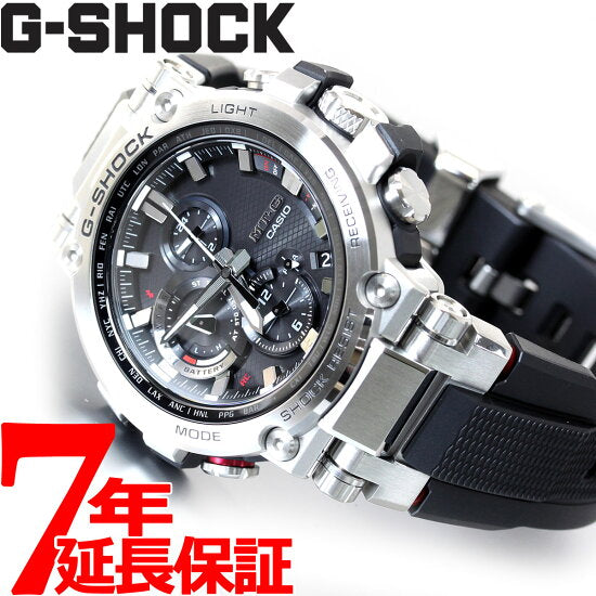 極美品 カシオ CASIO G-SHOCK Gショック MTG-B1000-1AJF スマートフォンリンク Bluetooth対応 腕時計 ソーラー電波