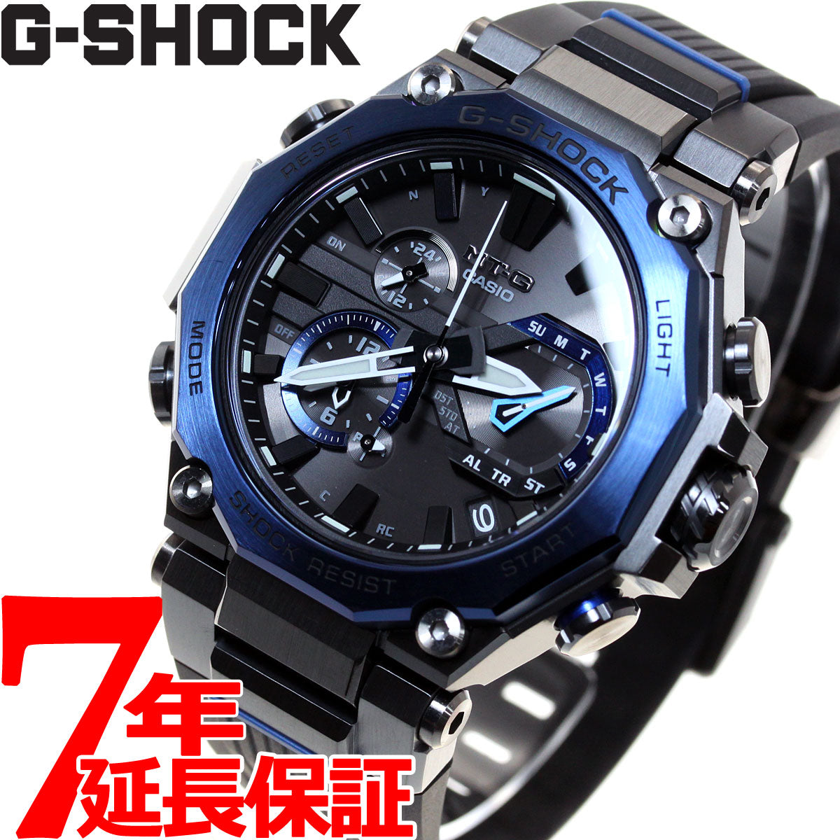 MT-G G-SHOCK 電波 ソーラー 電波時計 カシオ Gショック CASIO 腕時計 メンズ タフソーラー MTG-B2000B-1A –  neel selectshop