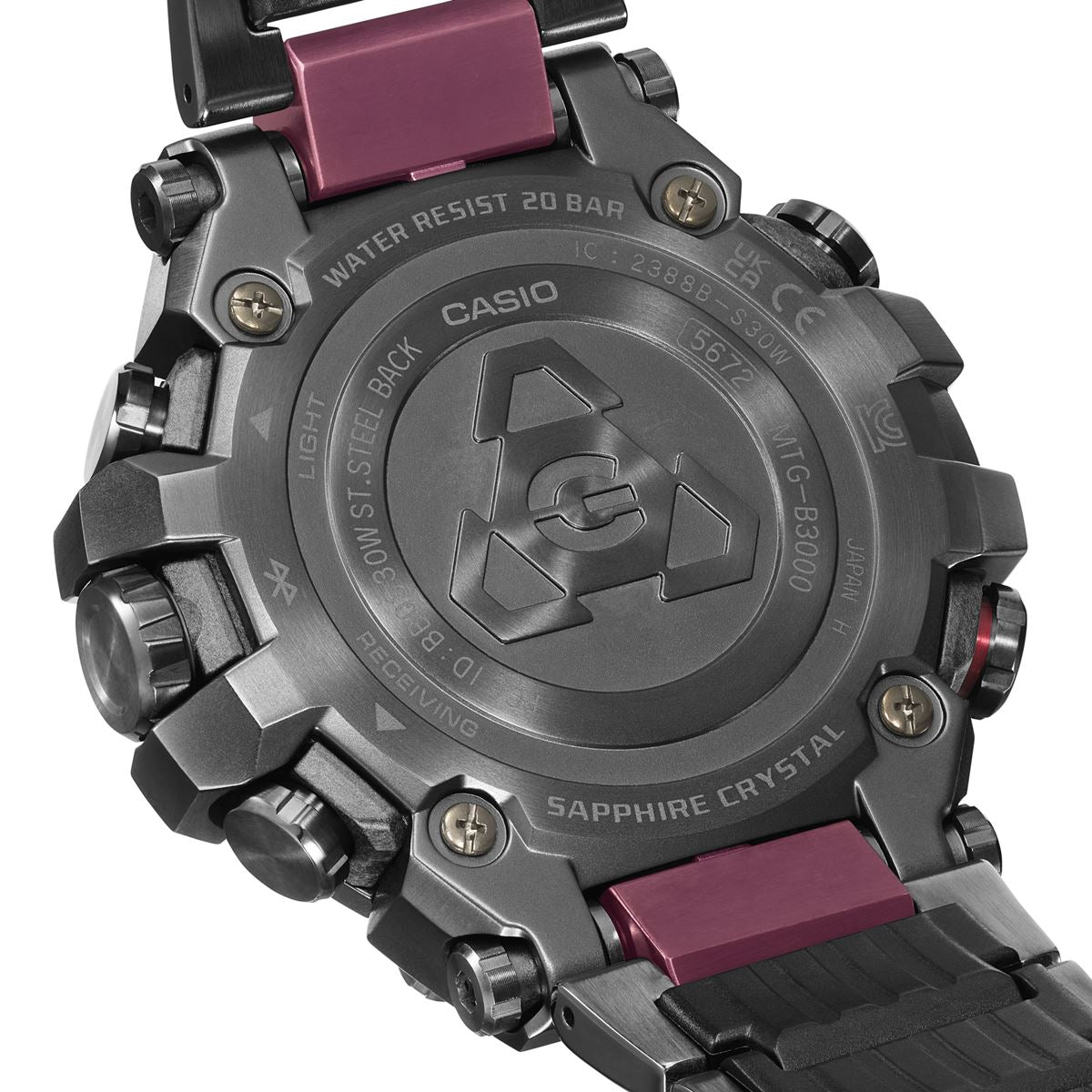 MT-G G-SHOCK 電波 ソーラー ジーショック カシオ Gショック CASIO 腕時計 メンズ スマートフォンリンク タフソーラー MTG-B3000BD-1AJF