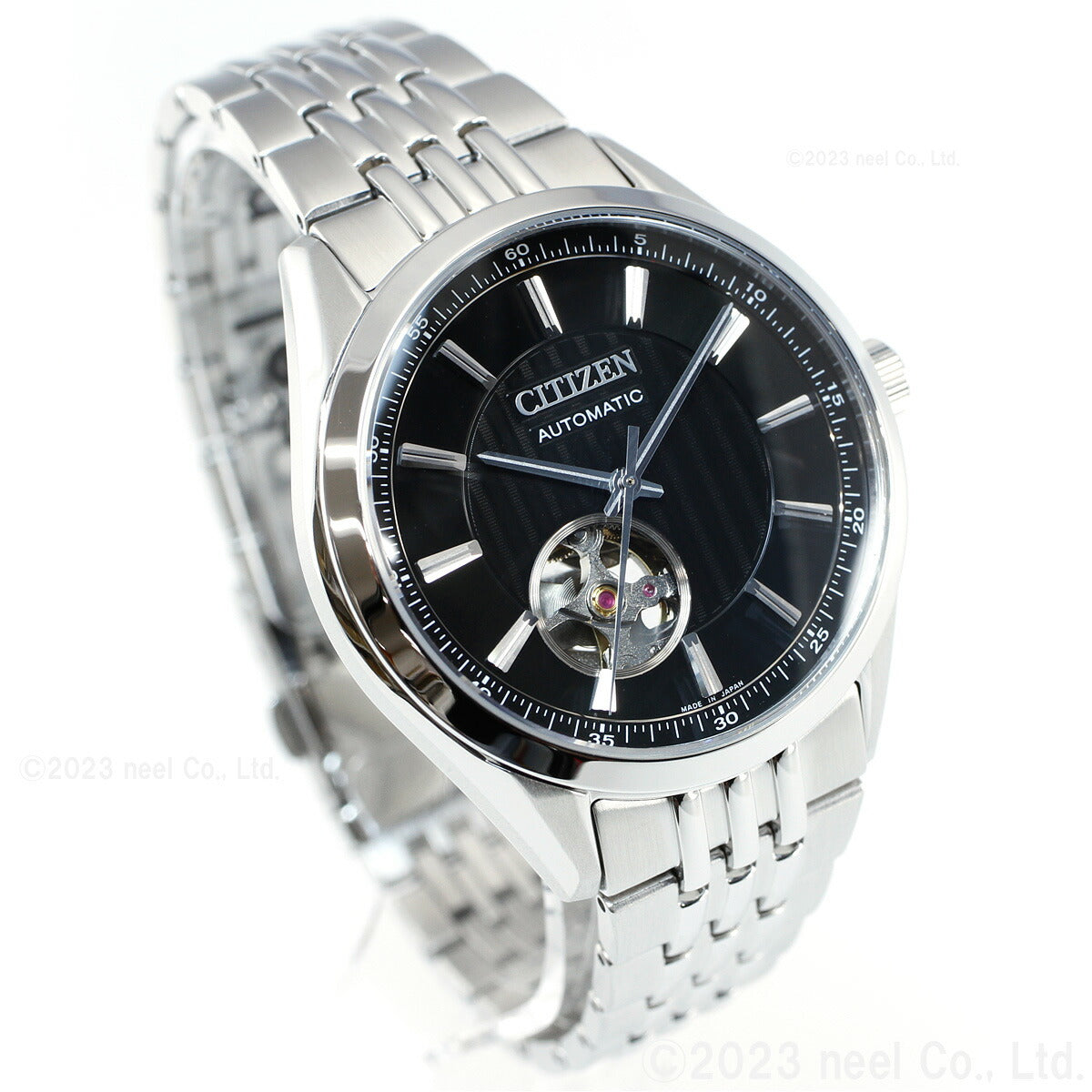 シチズンコレクション CITIZEN COLLECTION メカニカル 自動巻き 機械式 腕時計 メンズ NH9110-90E クラシックオープンハート