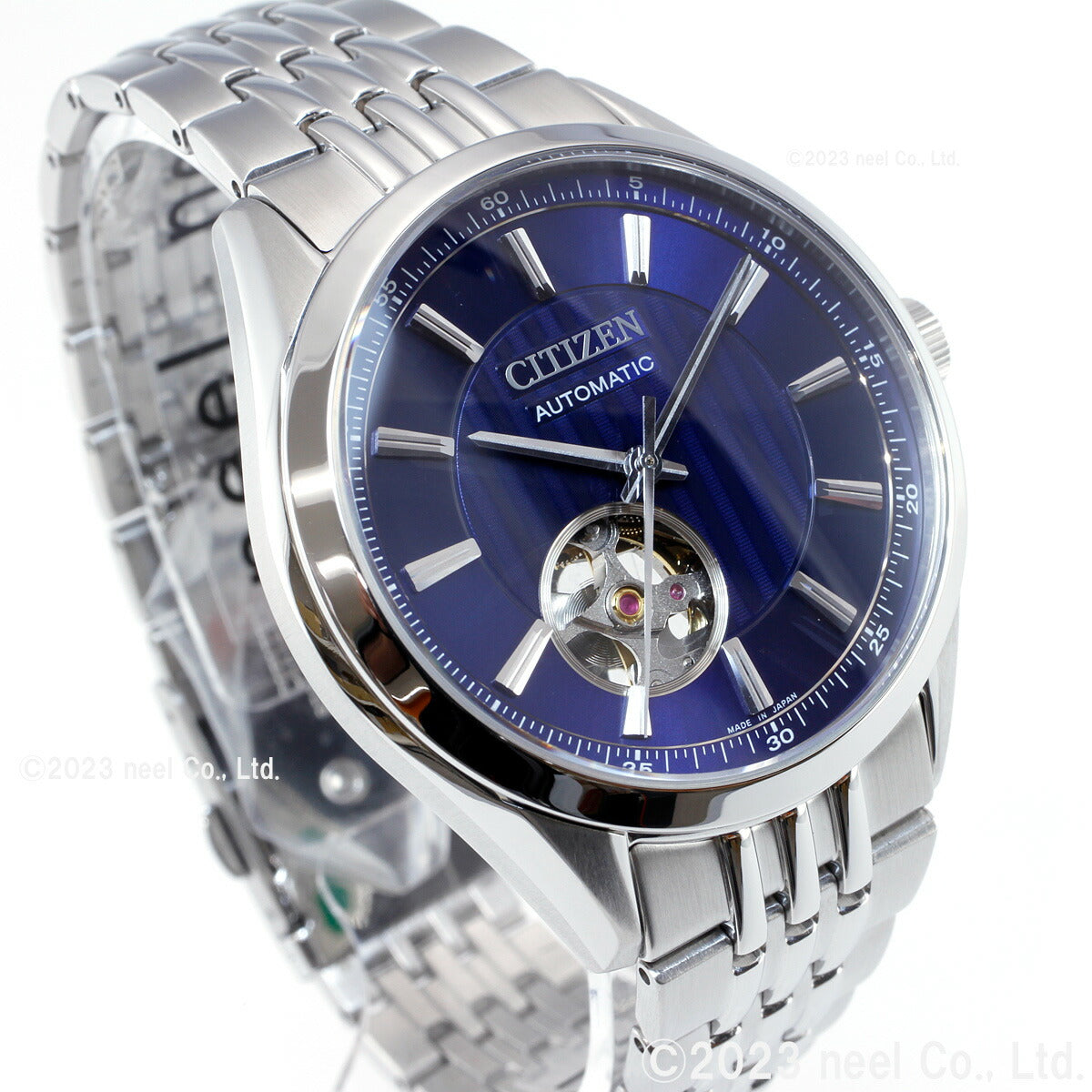 シチズンコレクション CITIZEN COLLECTION メカニカル 自動巻き 機械式 腕時計 メンズ NH9110-90L クラシックオープンハート