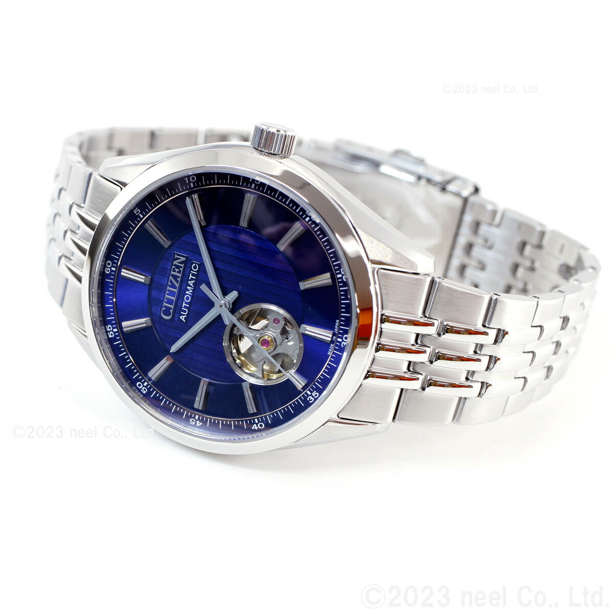 シチズンコレクション CITIZEN COLLECTION メカニカル 自動巻き 機械式 腕時計 メンズ NH9110-90L クラシックオープンハート