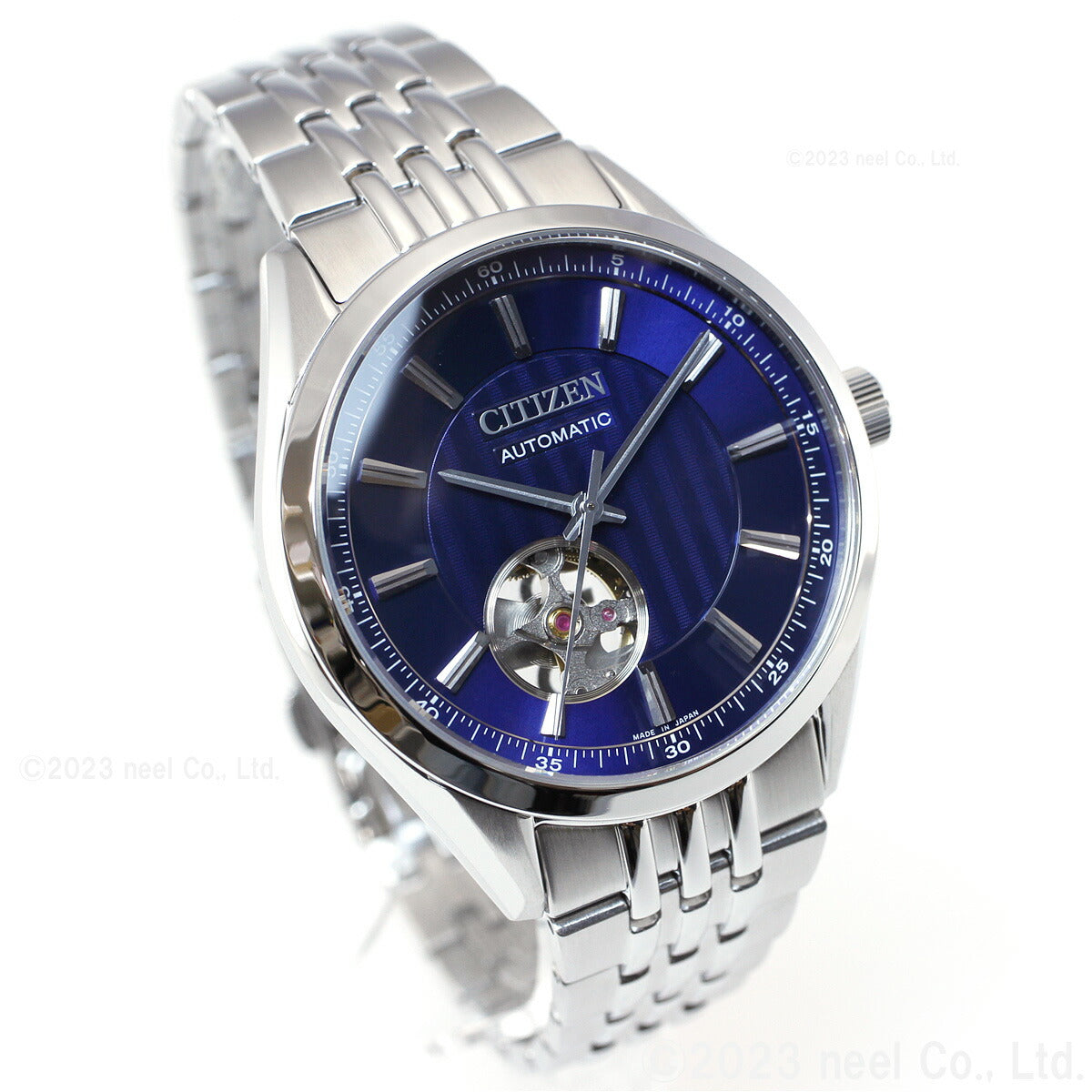 シチズンコレクション CITIZEN COLLECTION メカニカル 自動巻き 機械式 腕時計 メンズ NH9110-90L クラシックオープンハート
