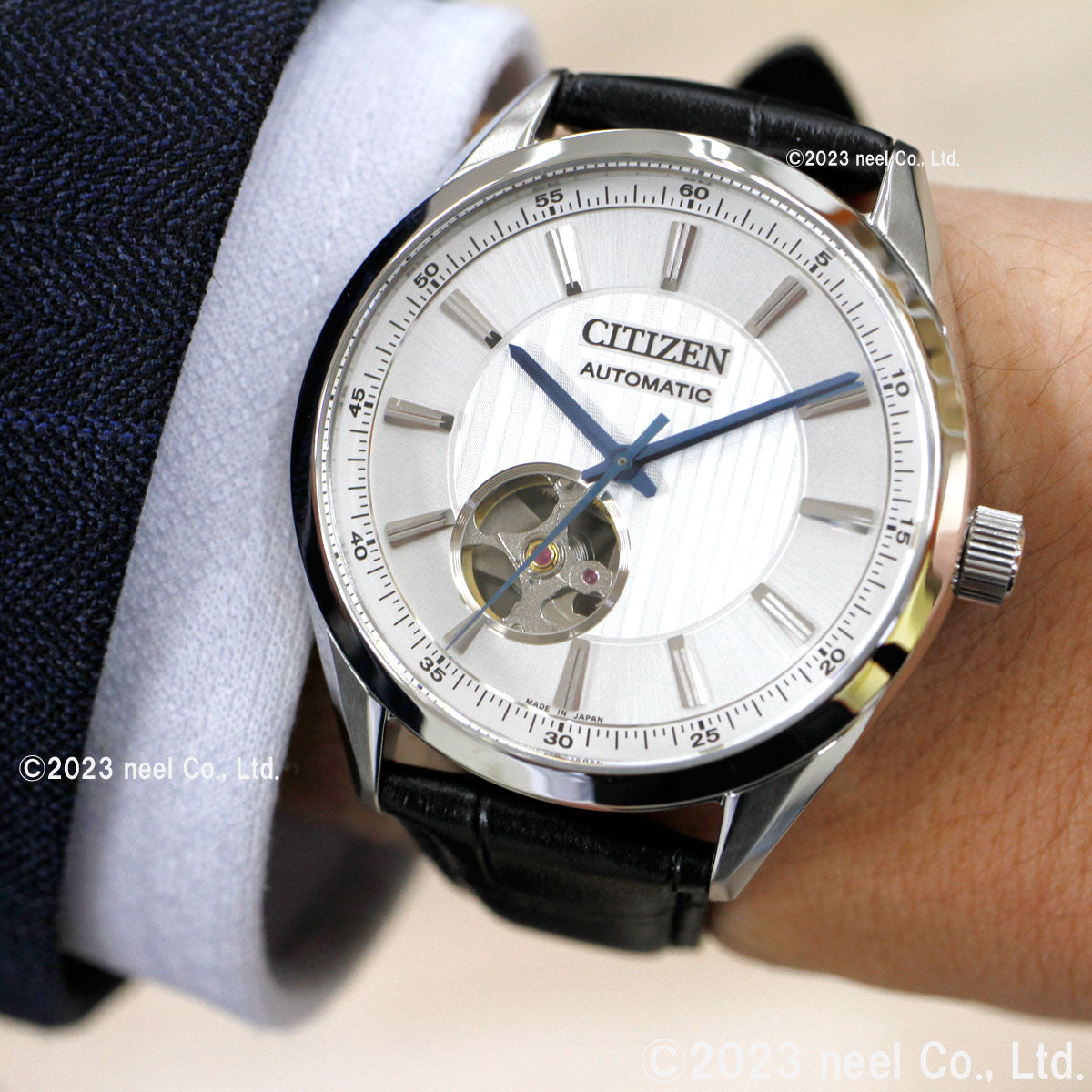 シチズンコレクション CITIZEN COLLECTION メカニカル 自動巻き 機械式 腕時計 メンズ NH9111-11B