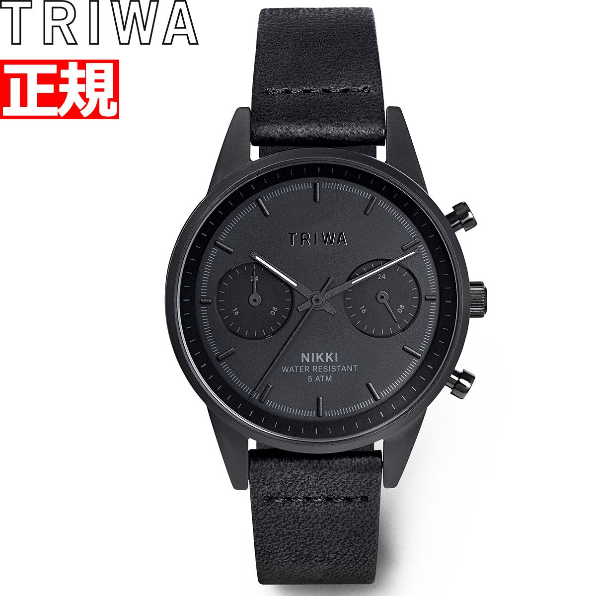 トリワ TRIWA 腕時計 レディース ナイトニッキー NIGHT NIKKI ブラッククラシック NKST108-SS010101P