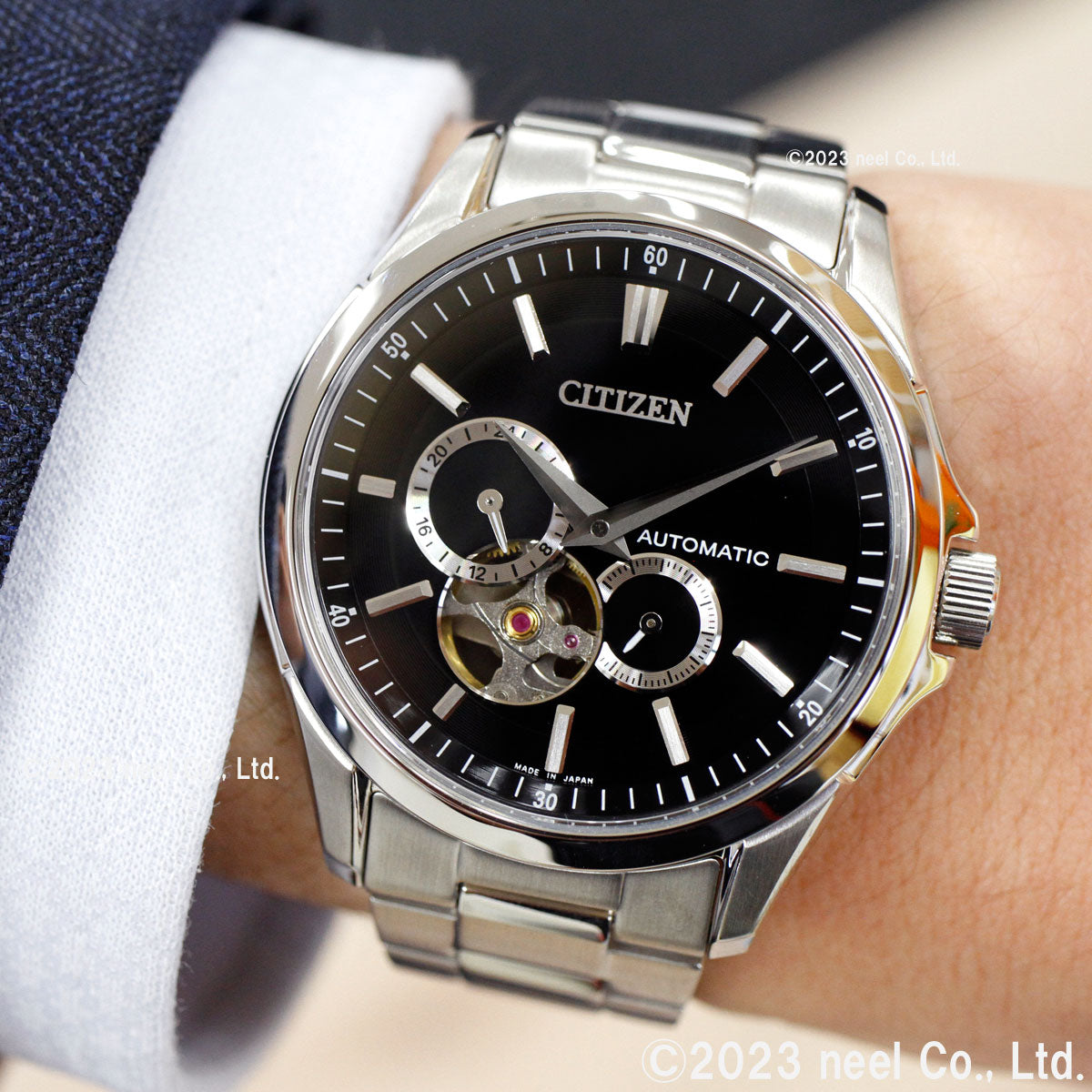 シチズンコレクション CITIZEN COLLECTION メカニカル 自動巻き 機械式 腕時計 メンズ NP1010-78E オープンハート