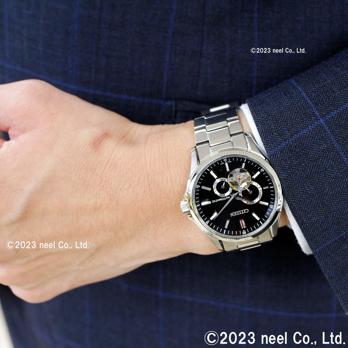 シチズンコレクション CITIZEN COLLECTION メカニカル 自動巻き 機械式 腕時計 メンズ NP1010-78E オープンハート