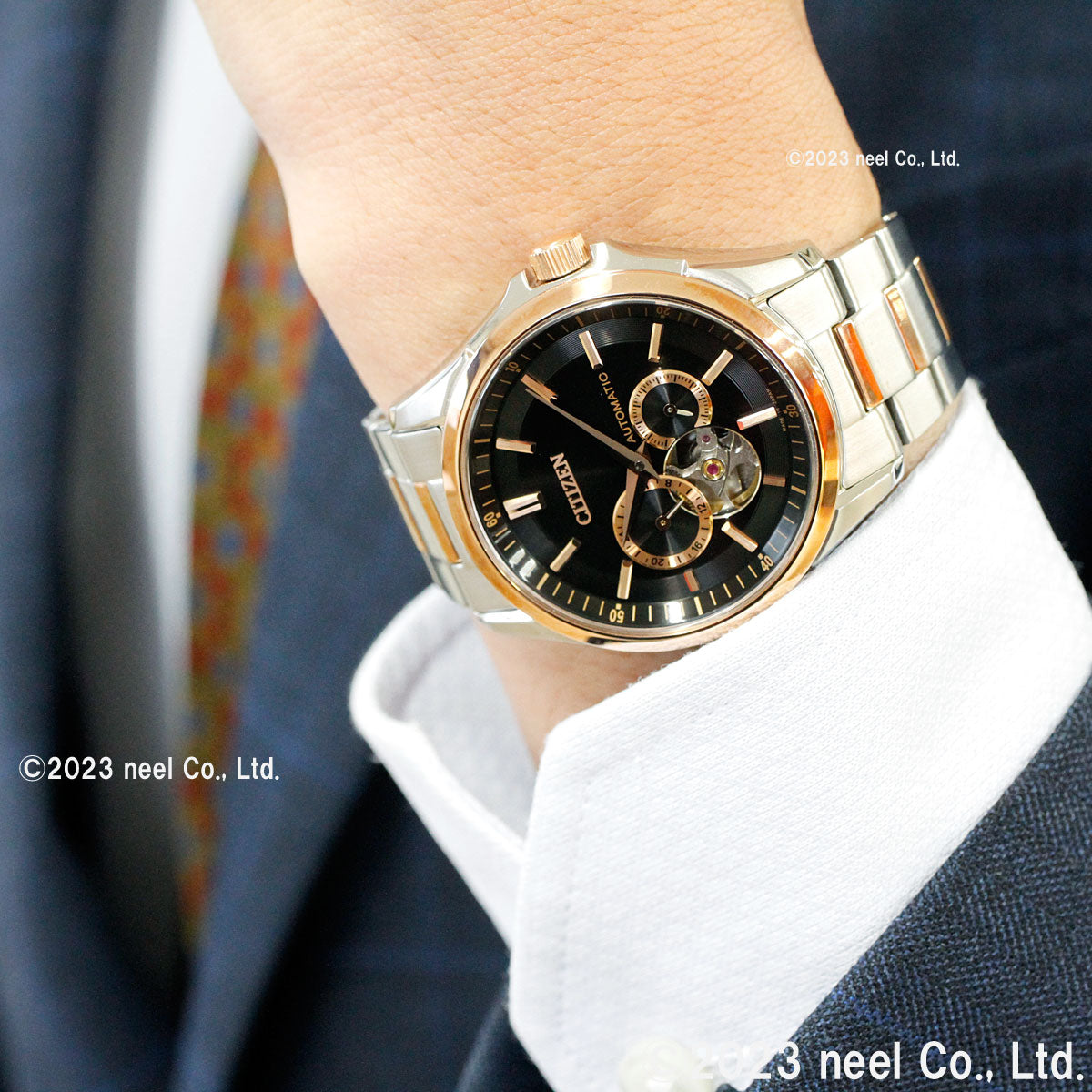 シチズンコレクション CITIZEN COLLECTION メカニカル 自動巻き 機械式 腕時計 メンズ NP1014-77E オープンハート